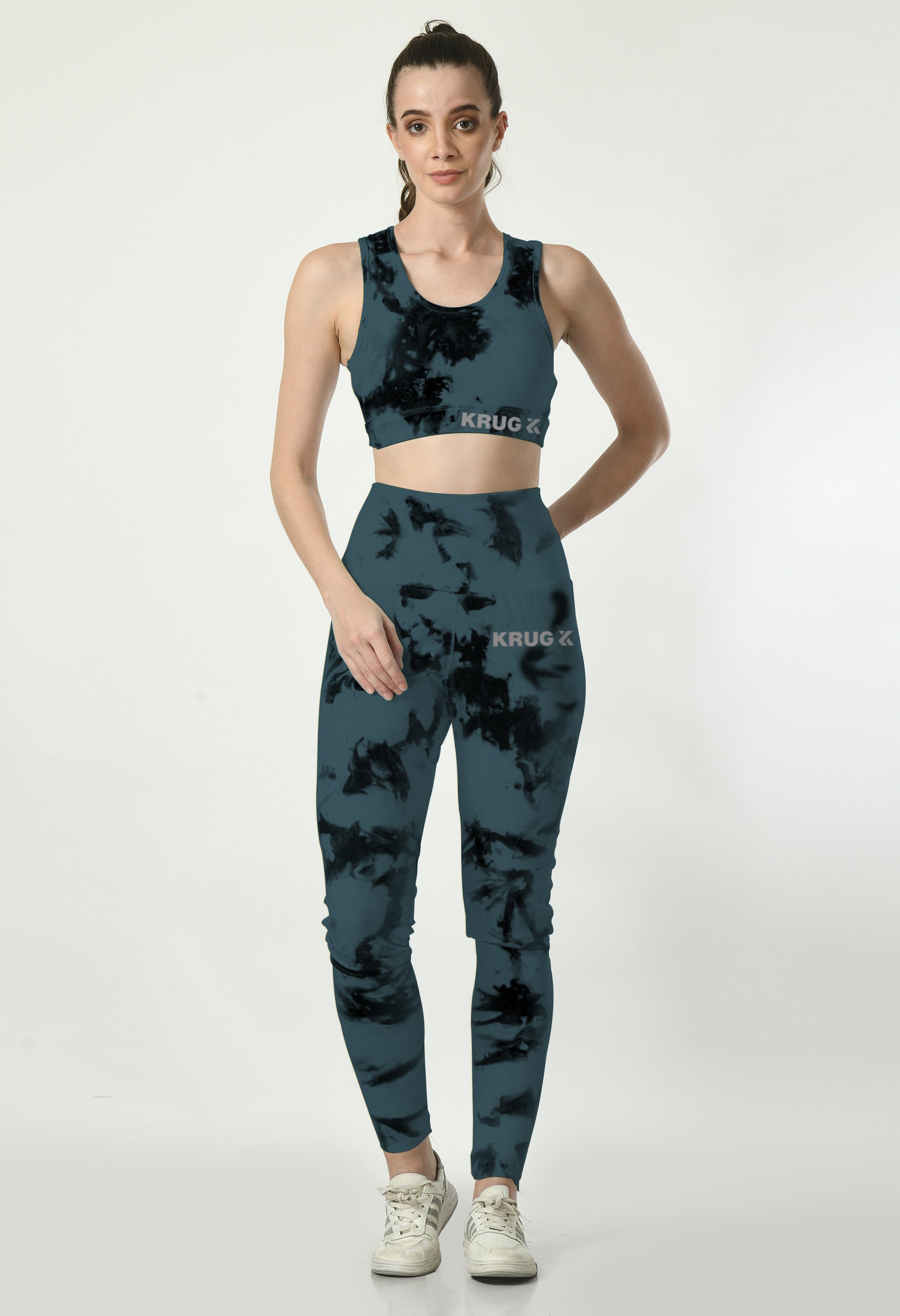 Seaside Serenity Tie-Dye Co-Ord Set For Women