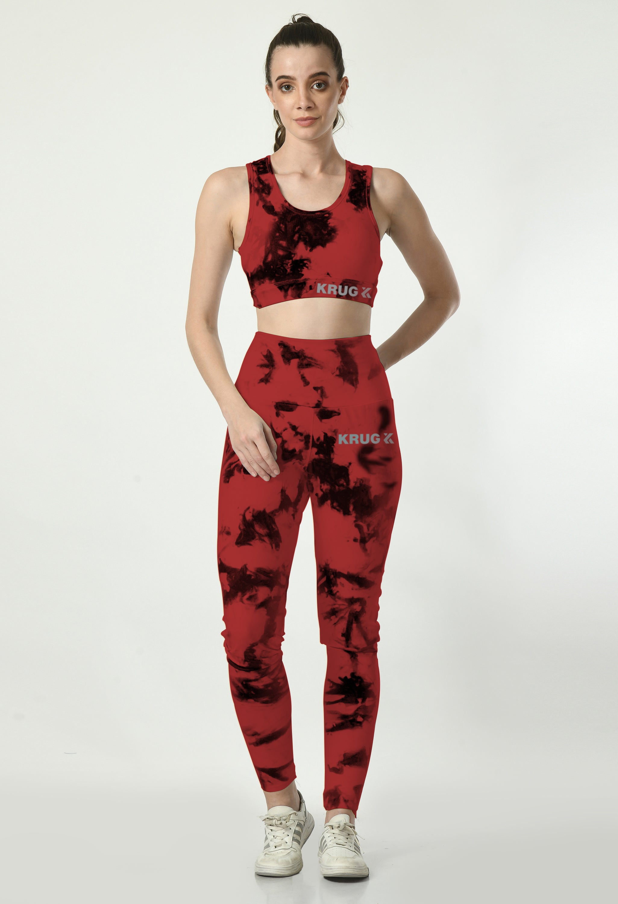 Crimson Noir Leggings For Women