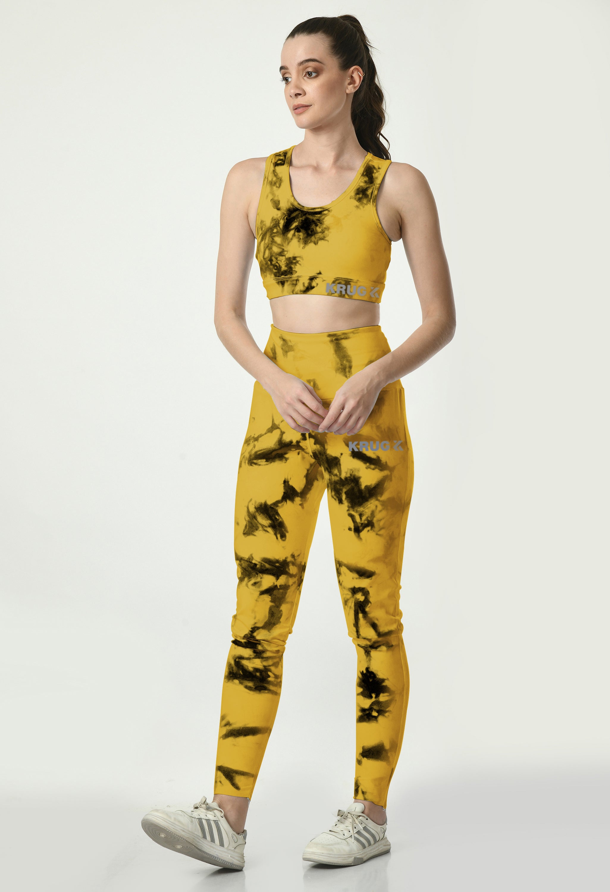 Midnight Bumblebee Tie-Dye Set For Women