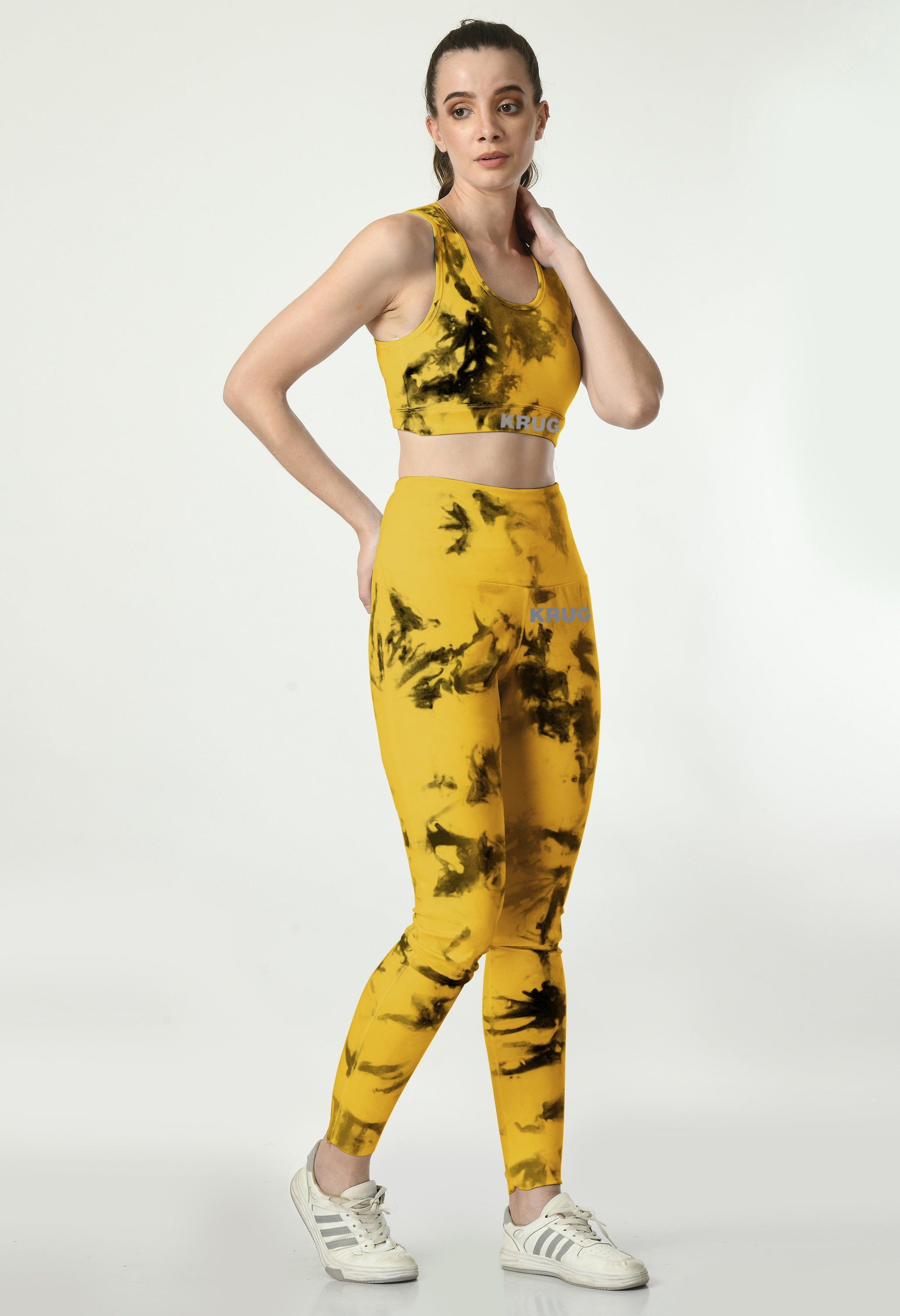 Midnight Bumblebee Tie-Dye Set For Women