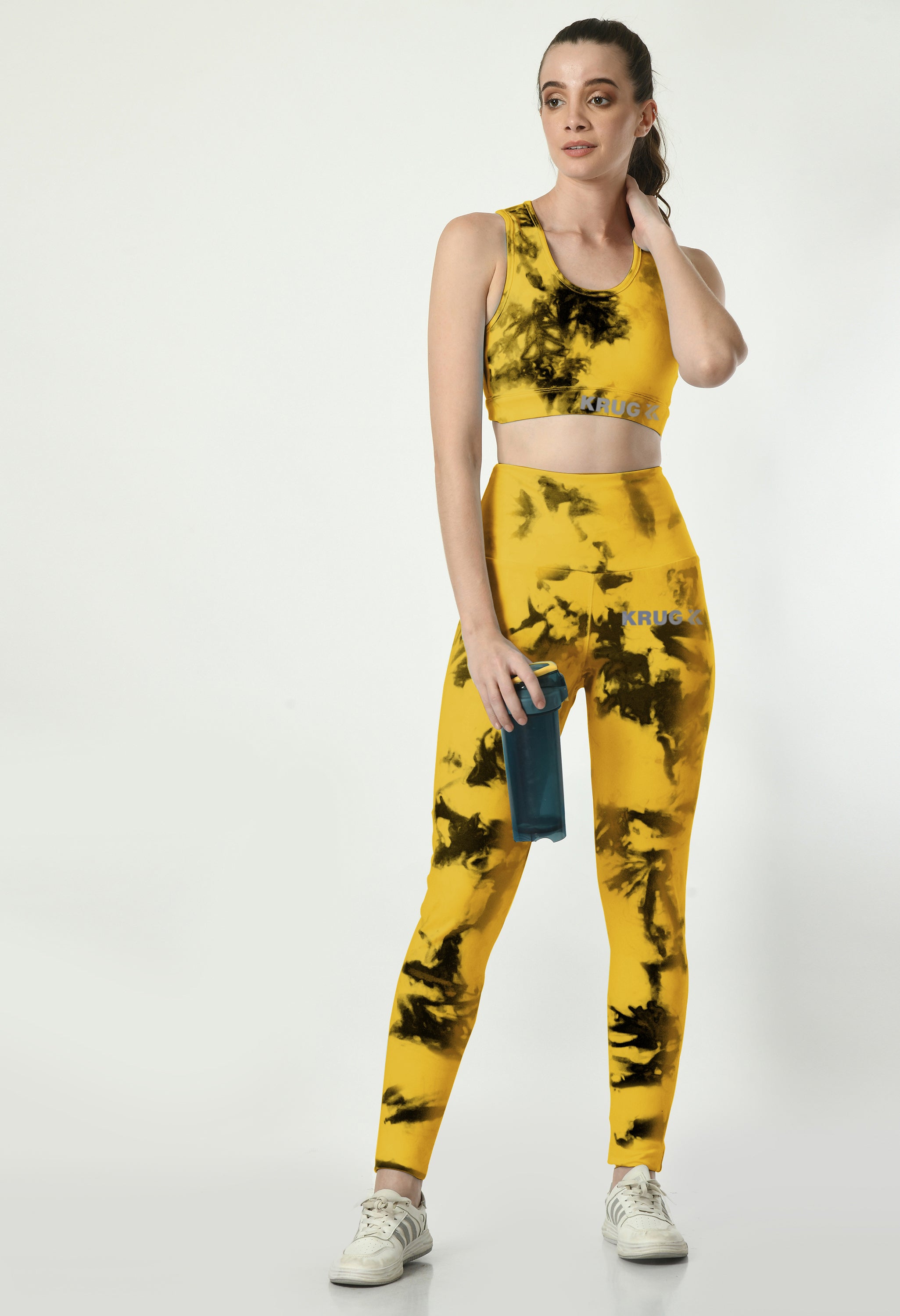 Midnight Bumblebee Tie-Dye Set For Women