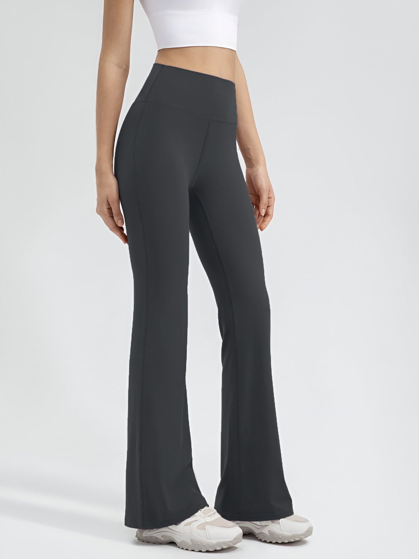 Midnight Black Sports & Gym Bottom Wear for Women