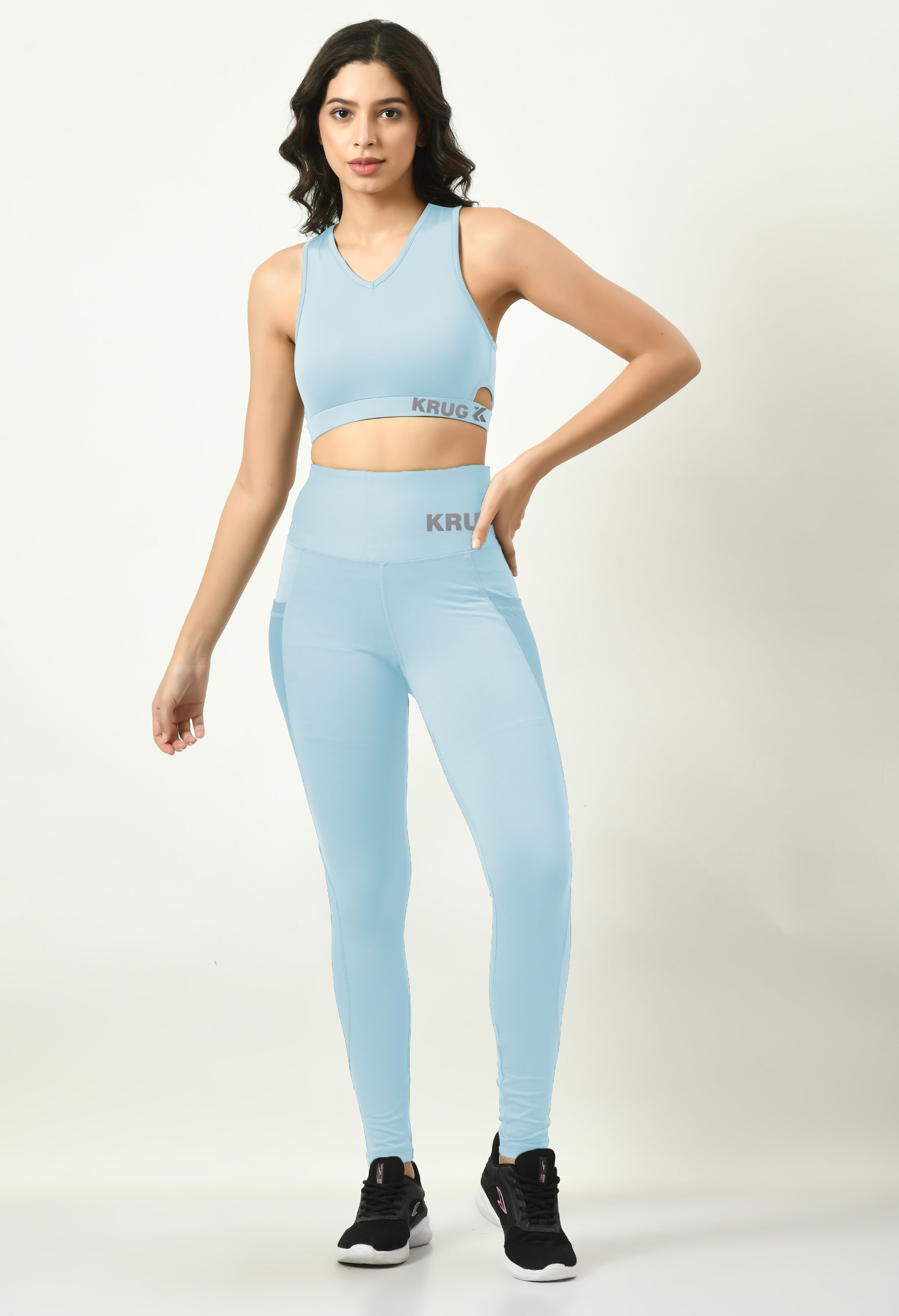 Arctic Blue Leggings For Women