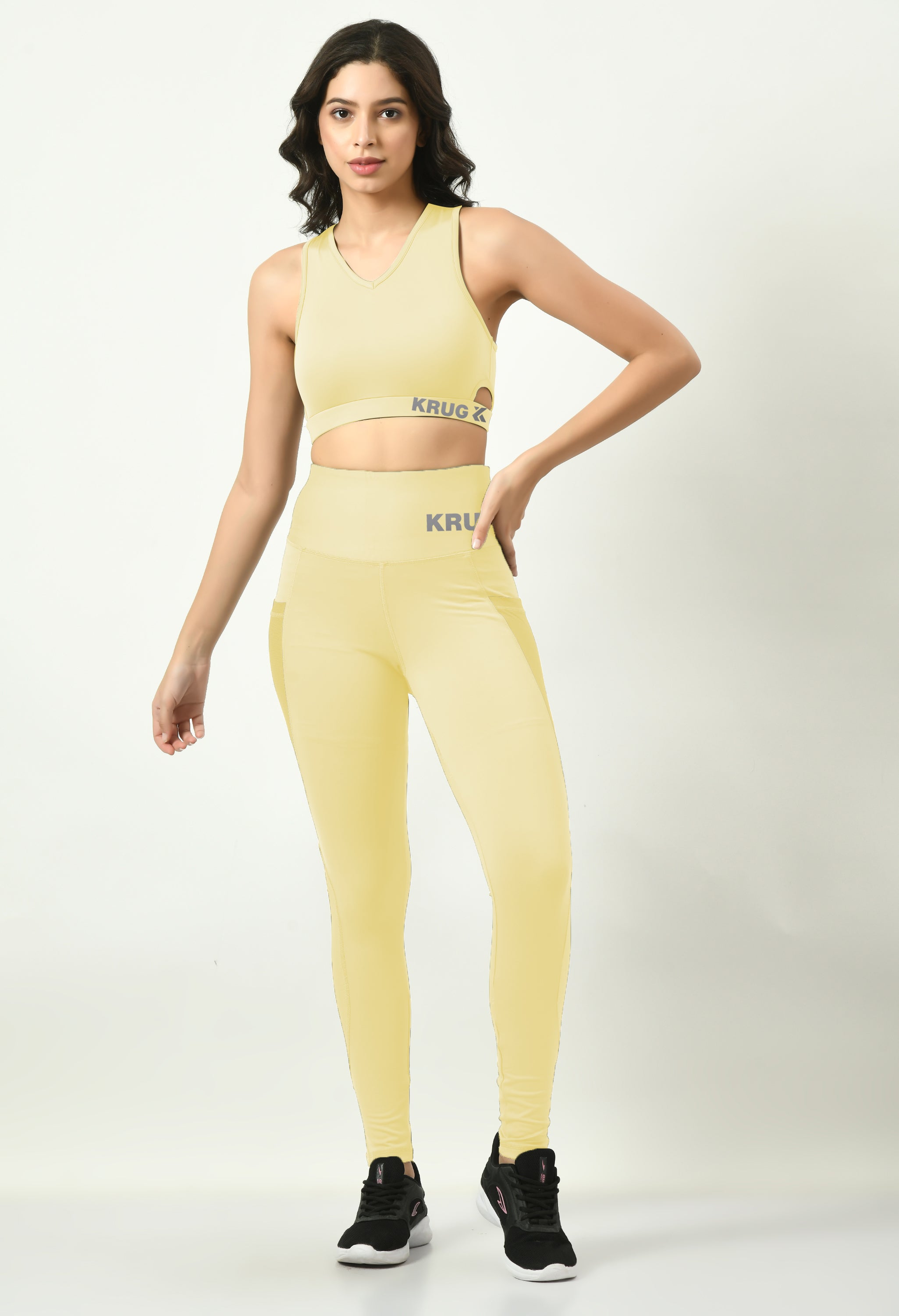Dandelion Yellow Leggings For Women