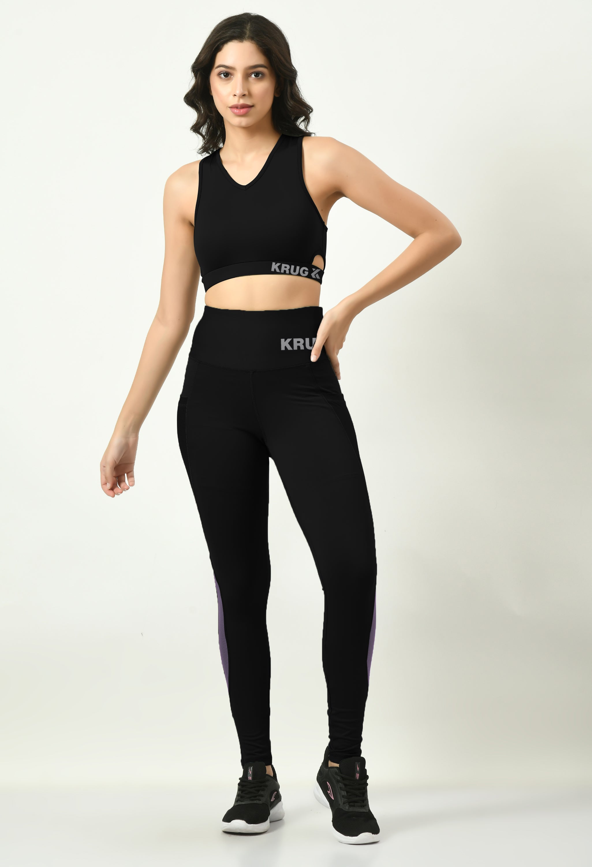 Midnight Black Leggings For Women