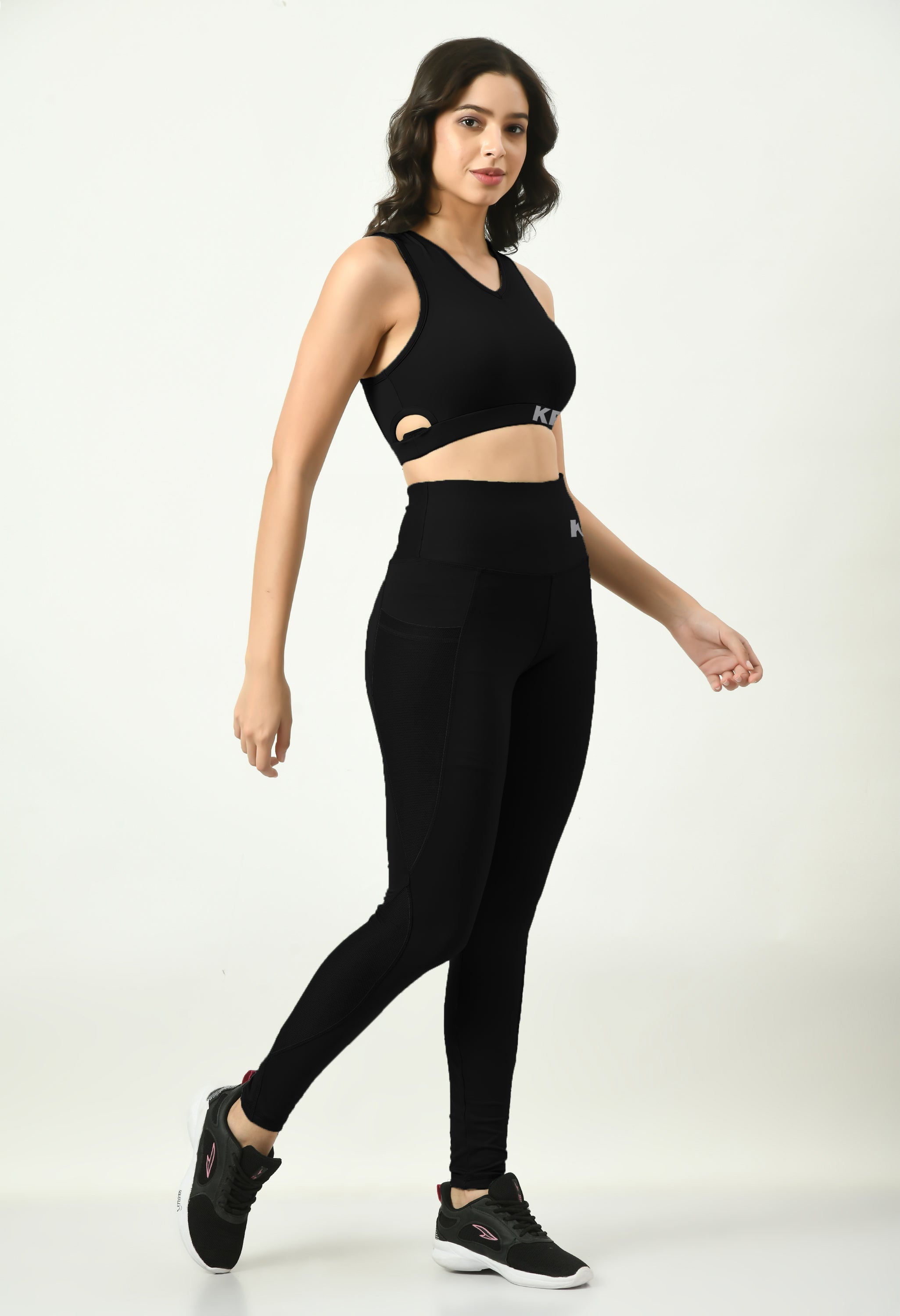 Midnight Black Leggings For Women