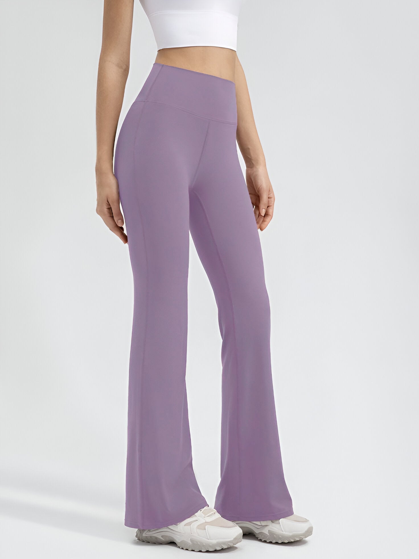Rich Lilac Sports & Gym Bottom Wear for Women