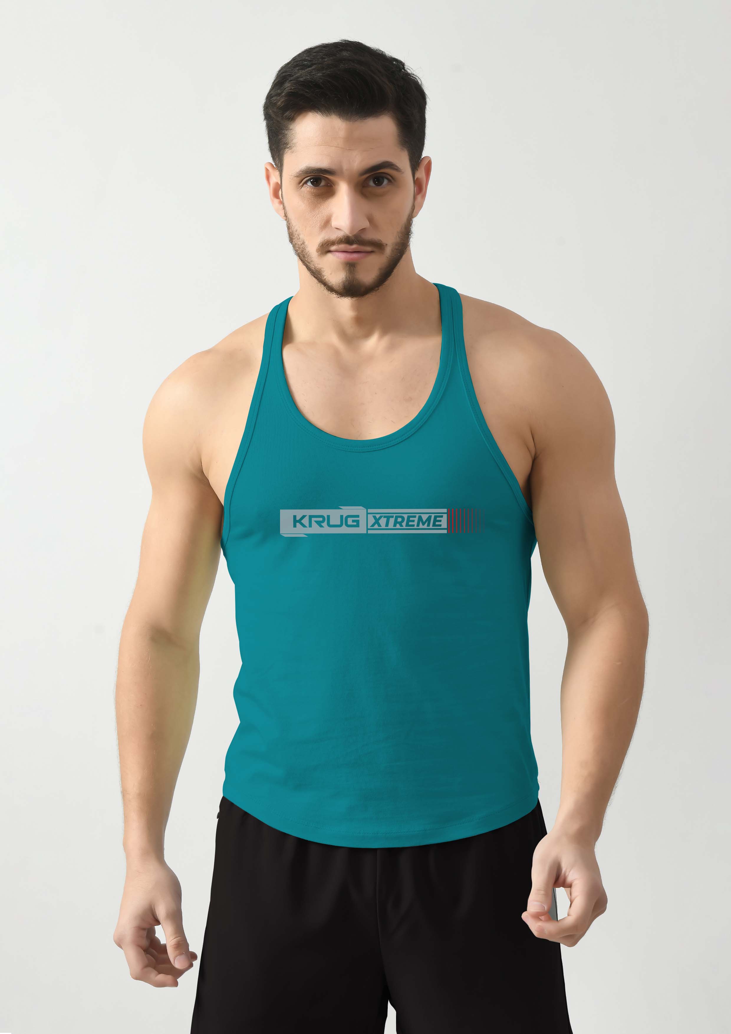 Cyan Green Stringers for Men