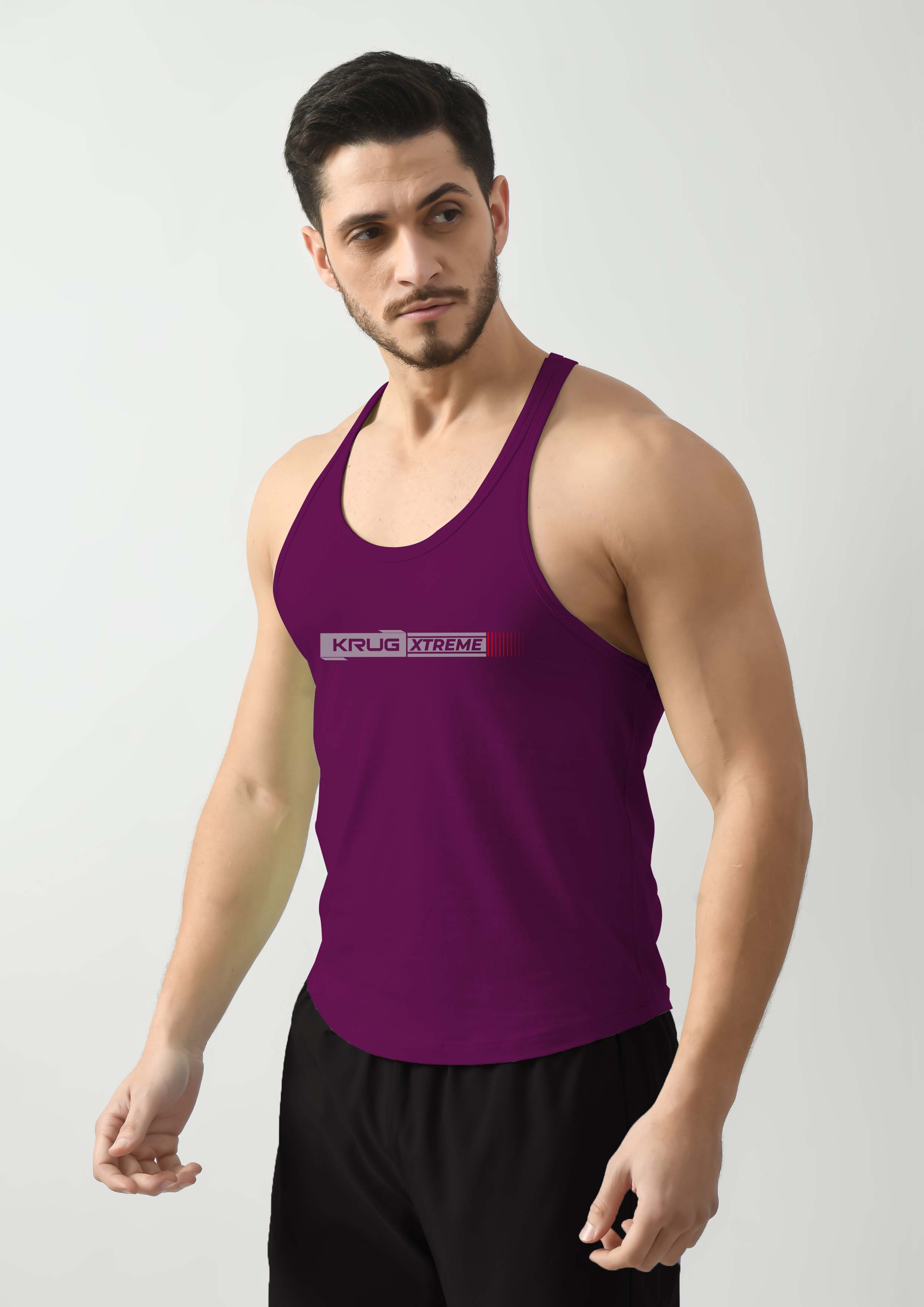 Grape Violet Stringers for Men