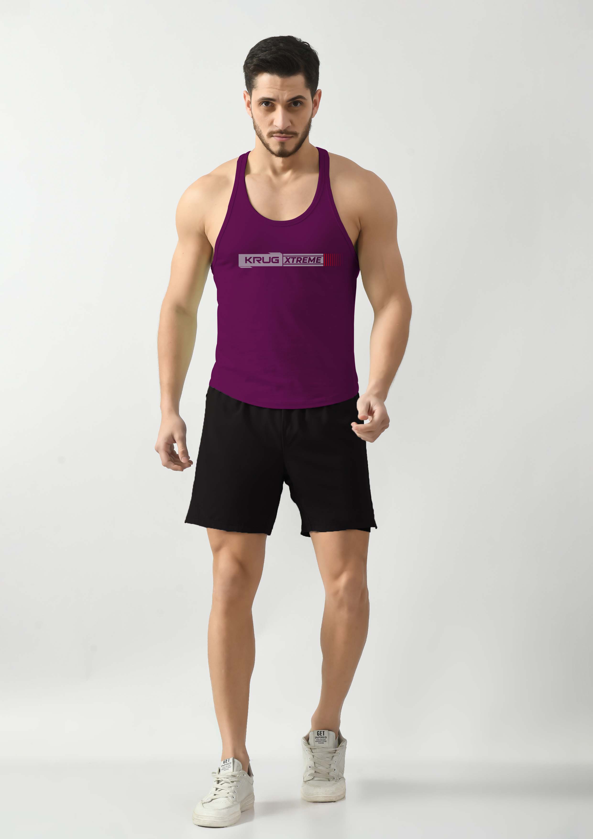 Grape Violet Stringers for Men