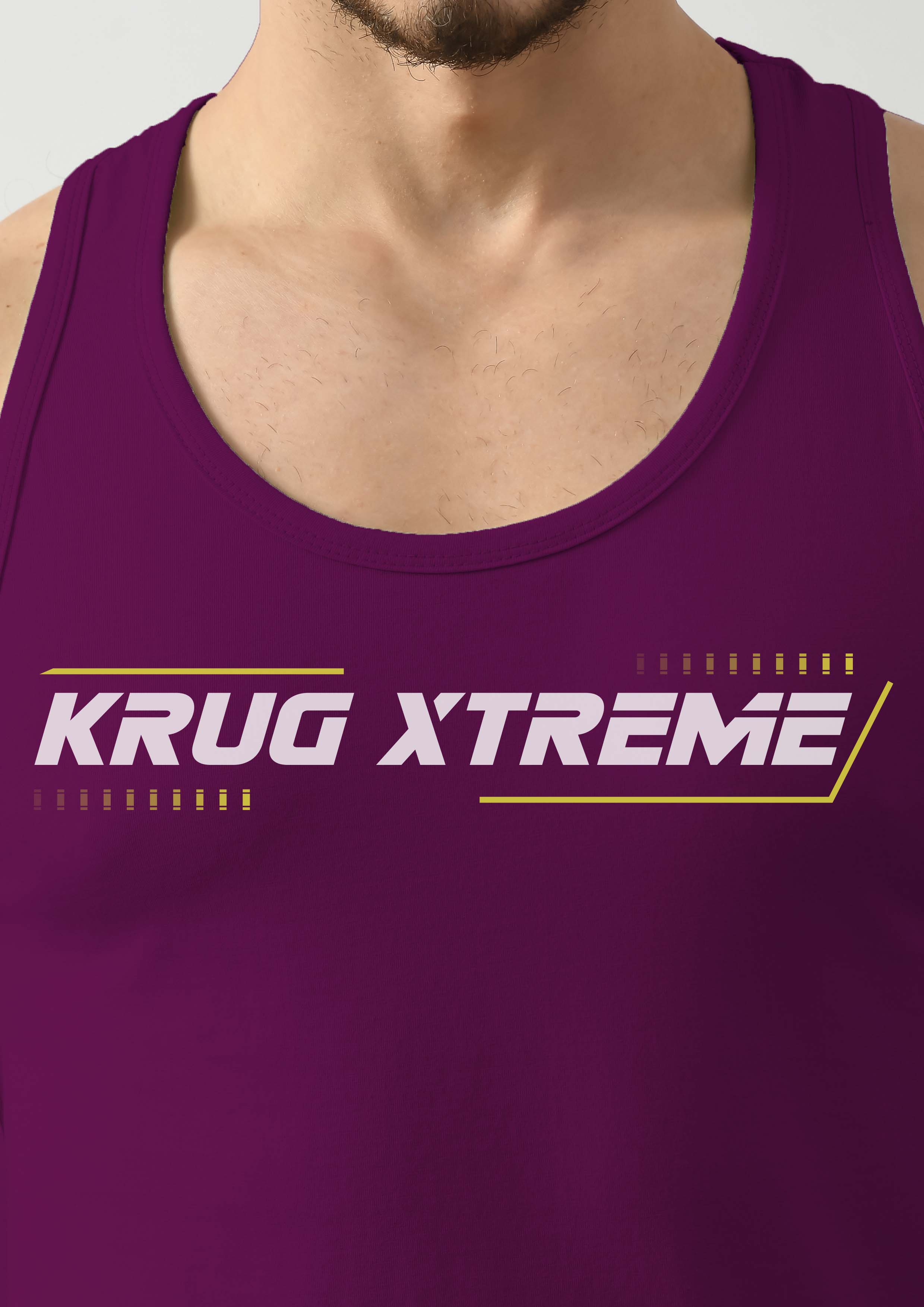 Grape Violet Wide Stringer For Men's