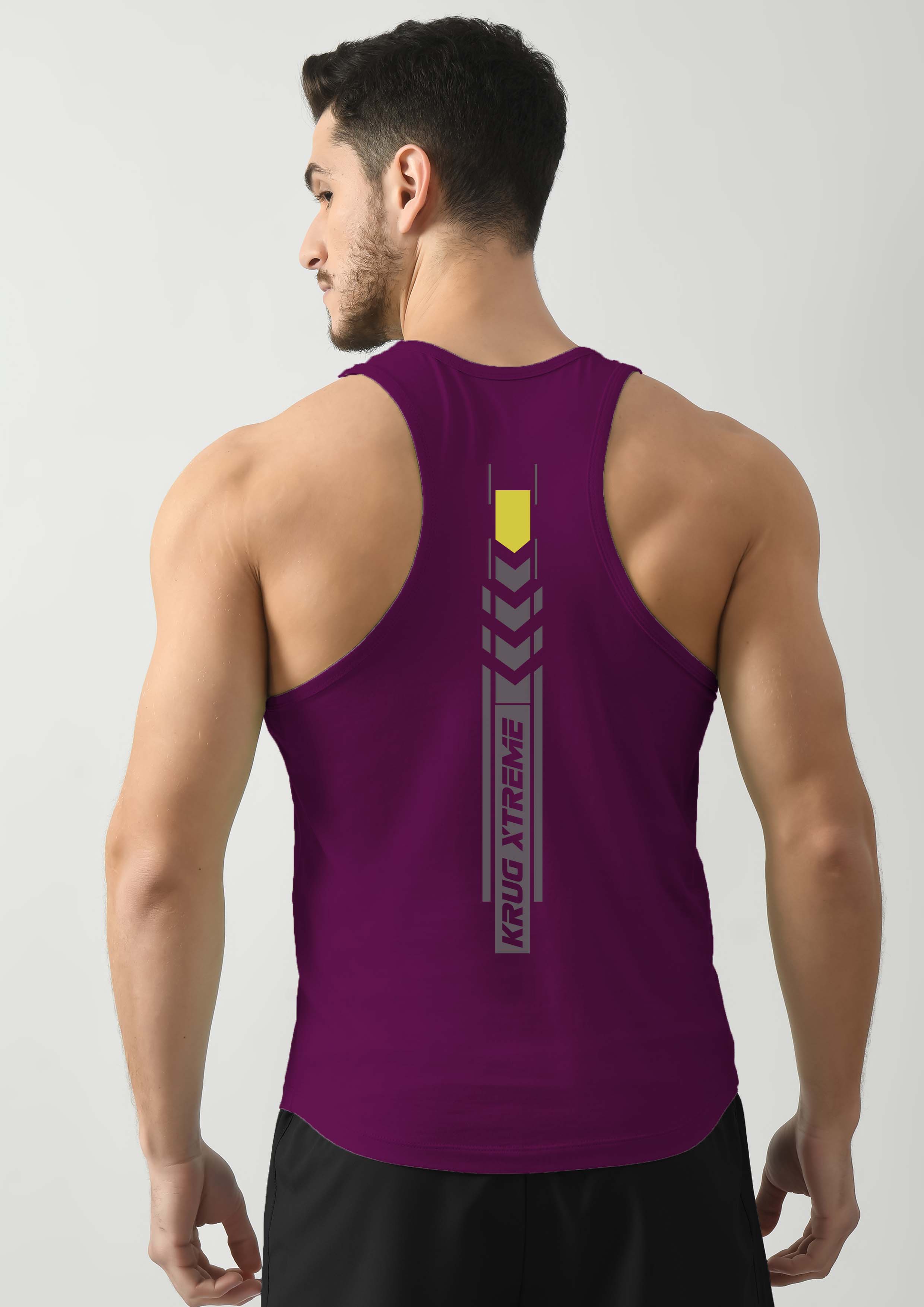 Grape Violet Wide Stringer For Men's