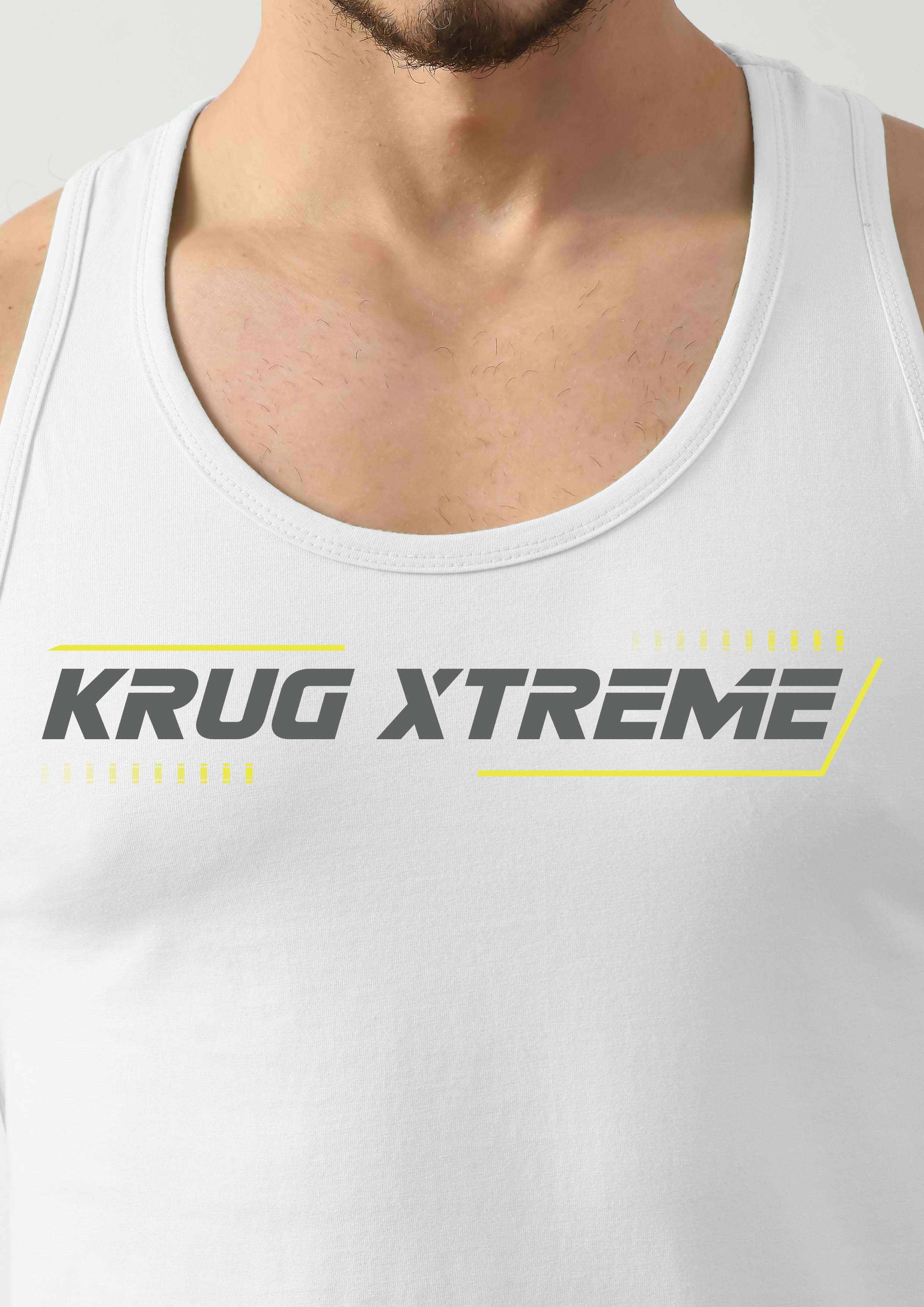 Snowy White Wide Stringer For Mens