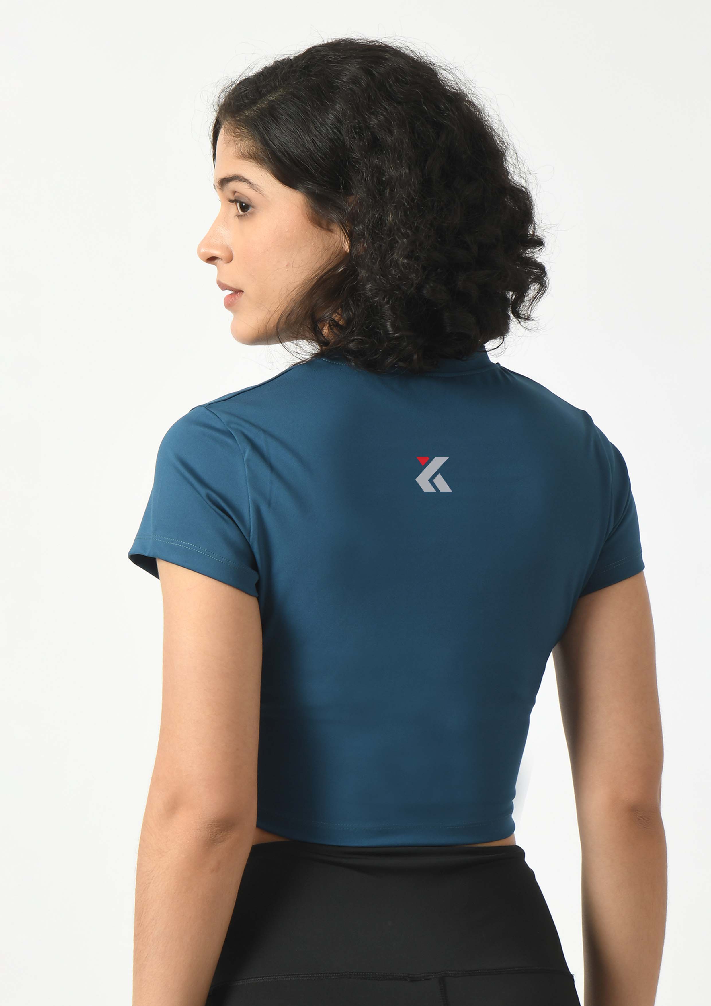 Sapphire Blue Gym Top for Women